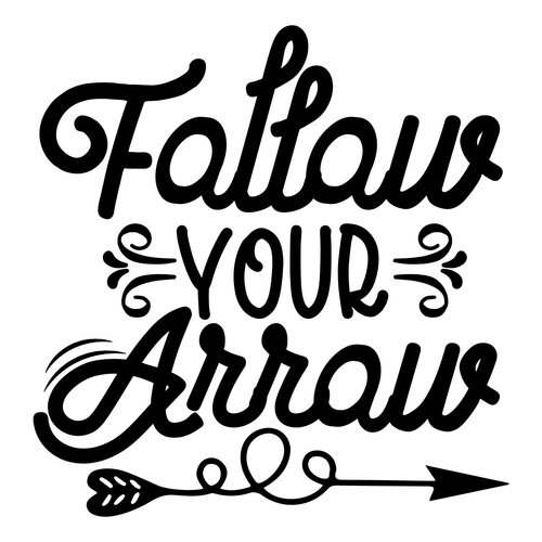 Follow Your Arrow-01 Personalized Poster Canvas Print A0 A1 A2 A3 A4 A5 A6 Art
