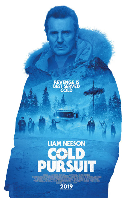 Cold Pursuit (2019)_4 Movie Film Poster Canvas iconic design
