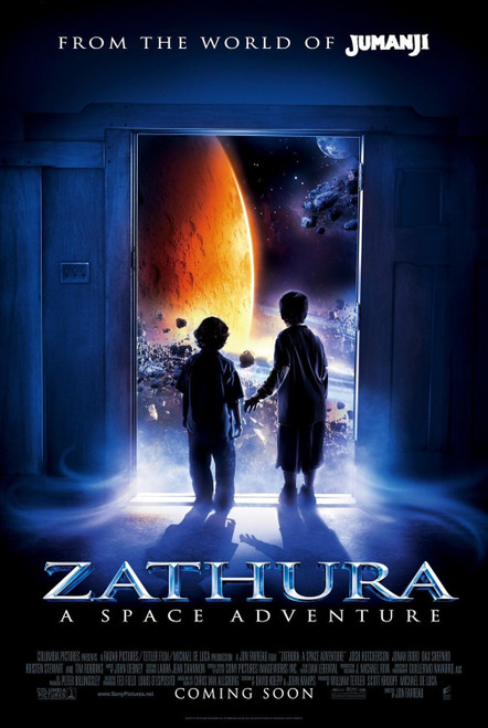 ZATHURA (2005) 3 Poster Canvas Movie Film Print A0 A1 A2 A3 A4 A5 A6 Art Wall De
