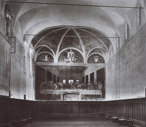 196. refectory of the monastery of santa maria delle grazie (with the last suppe