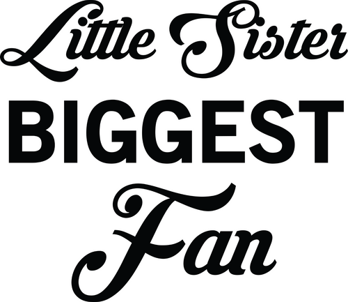 Little Sister Biggest Fan1 Poster Canvas Movie Film Print A0 A1 A2 A3 A4 A5 A6 A