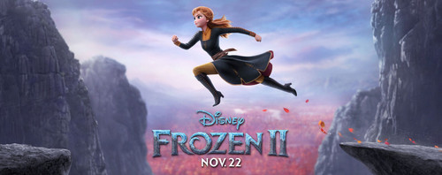Frozen II (2019)_30 Movie Film Poster Canvas iconic design