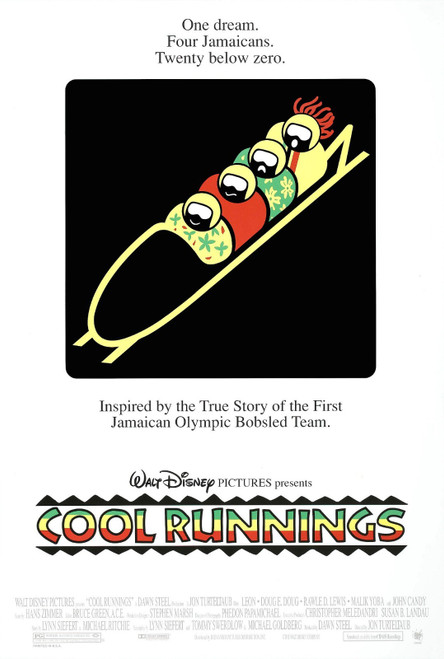 Cool Runnings (1993)_1 Movie Film Poster Canvas iconic design