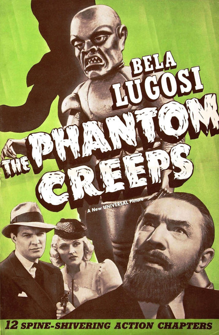 Phantom Creeps 01 Poster Canvas Movie Film Print A0 A1 A2 A3 A4 A5 A6 Art Wall D