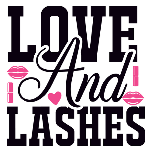 Love And Lashes-01 Sarcastic Poster Canvas Print A0 A1 A2 A3 A4 A5 A6 Art Wall D