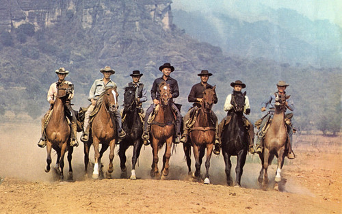 magnificent seven 16 Poster Canvas Print Art Painting Decor Reprint wall A0 A1 A