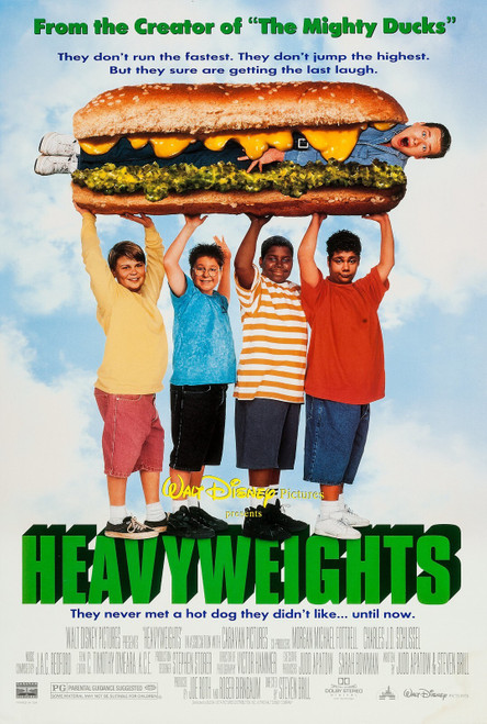 Heavyweights (1995)_0 Movie Film Poster Canvas iconic design