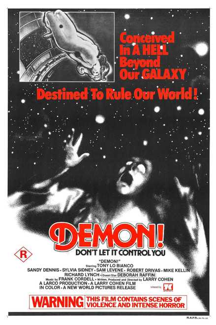 God Told Me To (1976)_2 Movie Film Poster Canvas iconic design