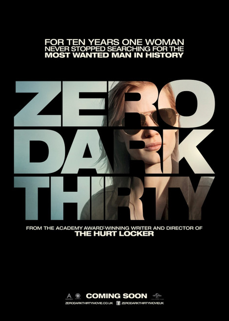 Zero Dark Thirty (2012)_4 Poster Canvas Movie Film Print A0 A1 A2 A3 A4 A5 A6 Ar