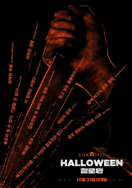 Halloween (2018)_6 Movie Film Poster Canvas iconic design