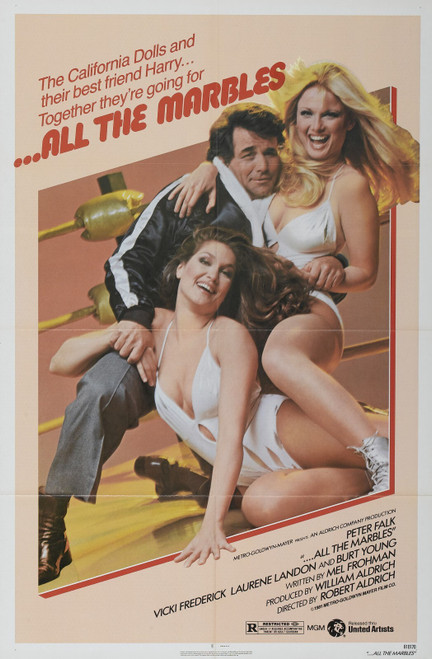 ...All the Marbles (1981)_0 Movie Film Poster Canvas iconic design