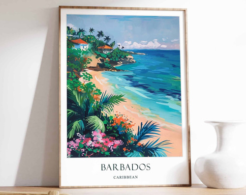 3_Barbados Poster, Caribbean Poster, Barbados Print, Tropical Poster, Caribbean