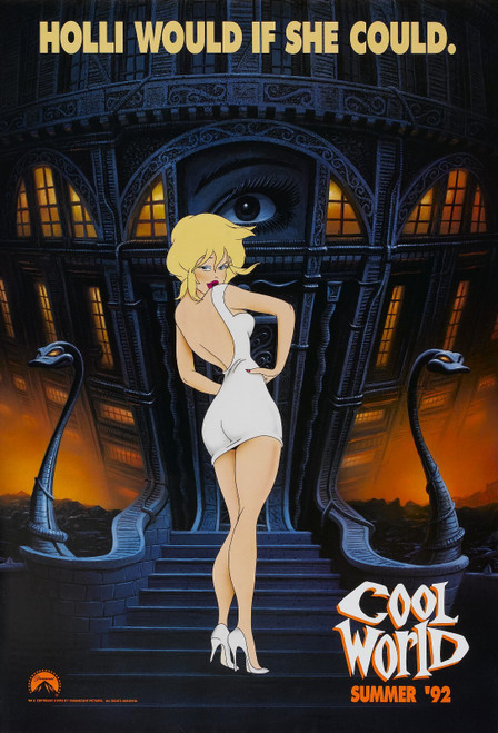 Cool World (1992)_1 Movie Film Poster Canvas iconic design