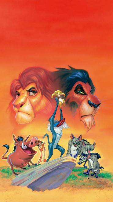 the lion king 1994 7 Poster Canvas Movie Film Print A0 A1 A2 A3 A4 A5 A6 Art Wal