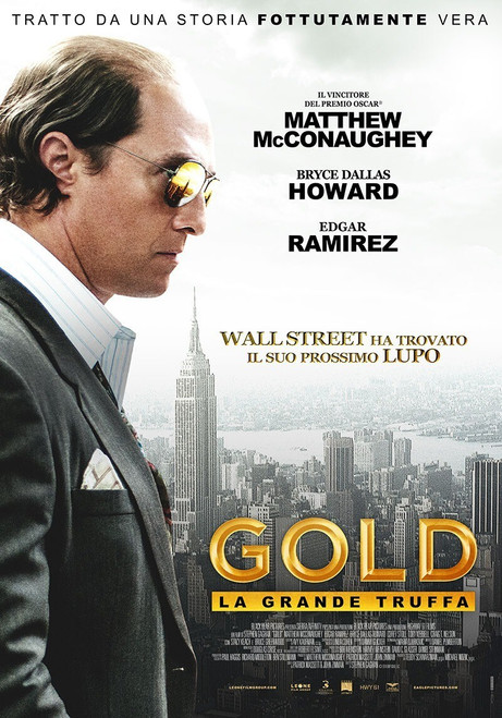 Gold (2016)_7 Movie Film Poster Canvas iconic design