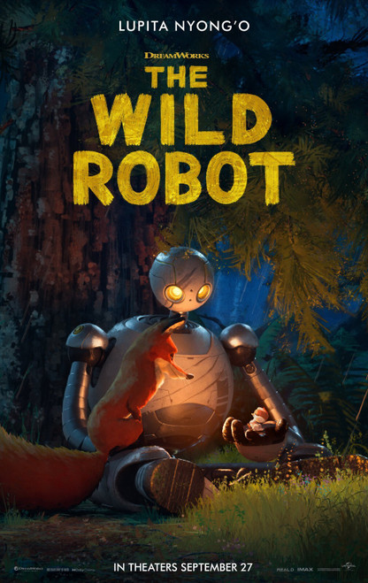 The Wild Robot (2024)_2 Poster Canvas Movie Film Print A0 A1 A2 A3 A4 A5 A6 Art