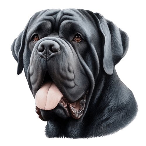 258 Neapolitan Mastiff Poster Canvas Movie Film Print A0 A1 A2 A3 A4 A5 A6 Art W