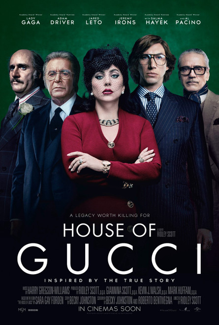 House of Gucci (2021)_14 Movie Film Poster Canvas iconic design