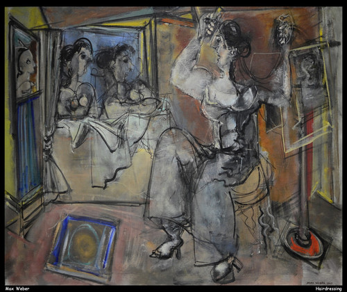 max-weber---hairdressing--jpb_16158033682_o(1) Poster Canvas Movie Film Print A0