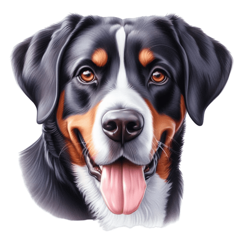 196 Greater Swiss Mountain Dog Poster Canvas Movie Film Print A0 A1 A2 A3 A4 A5