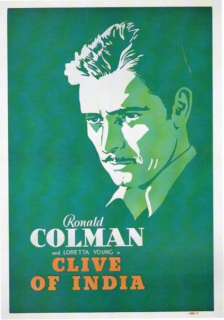 Clive Of India- 1935 Poster Canvas Movie Film Print A0 A1 A2 A3 A4 A5 A6 Art Wal