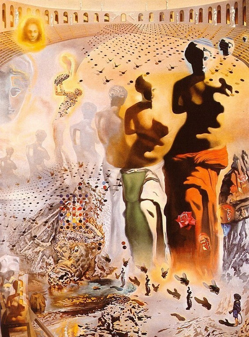 Salvadore Dali Random (17) Poster Canvas Movie Film Print A0 A1 A2 A3 A4 A5 A6 A