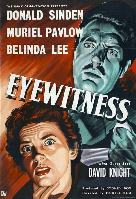 Eyewitness (1956)_0 Movie Film Poster Canvas iconic design