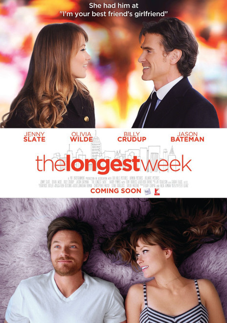 The Longest Week (2014)_0 Poster Canvas Movie Film Print A0 A1 A2 A3 A4 A5 A6 Ar