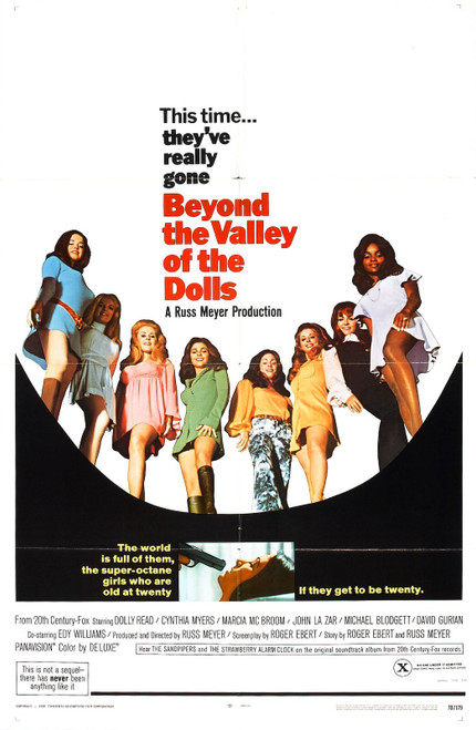 Beyond Valley Of The Dolls 01 Poster Canvas Movie Film Print A0 A1 A2 A3 A4 A5 A