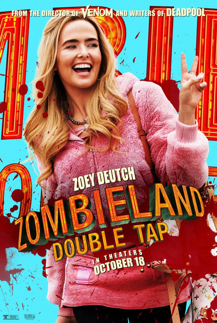Zombieland_ Double Tap (2019)_7 Poster Canvas Movie Film Print A0 A1 A2 A3 A4 A5