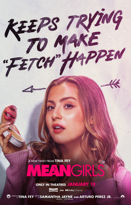 Mean Girls (5) Poster Canvas Movie Film Print A0 A1 A2 A3 A4 A5 A6 Art Wall Deco