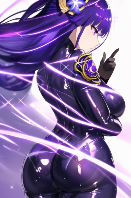 Raiden Anime E Girl (5) Poster Canvas Movie Film Print A0 A1 A2 A3 A4 A5 A6 Art