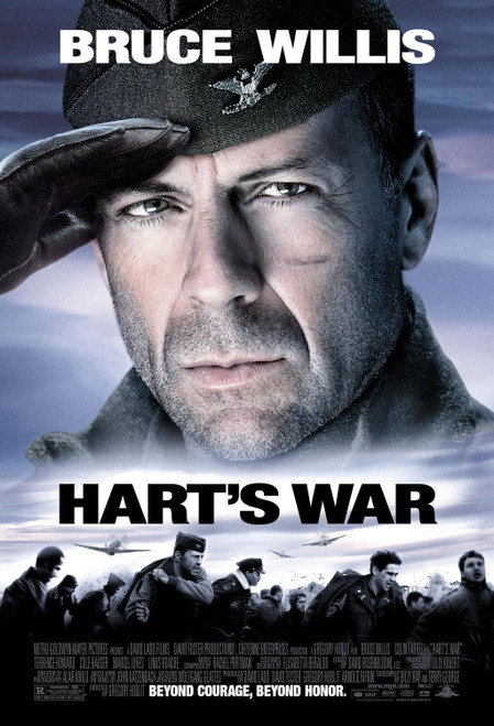 Hart_s War (2002)_2 Movie Film Poster Canvas iconic design
