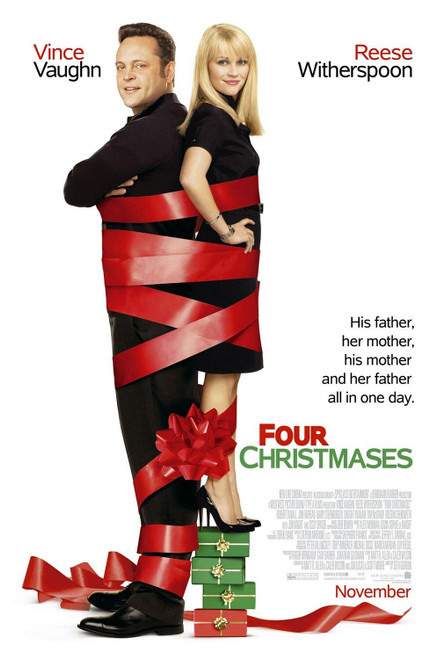 Four Christmases (2008)_1 Movie Film Poster Canvas iconic design