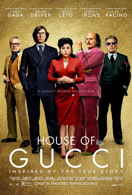 House of Gucci (2021)_15 Movie Film Poster Canvas iconic design
