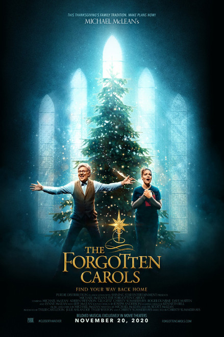 The Forgotten Carols (2020)_0 Poster Canvas Movie Film Print A0 A1 A2 A3 A4 A5 A