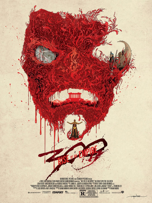 300_ Rise of an Empire (2014)_18 Movie Film Poster Canvas iconic design