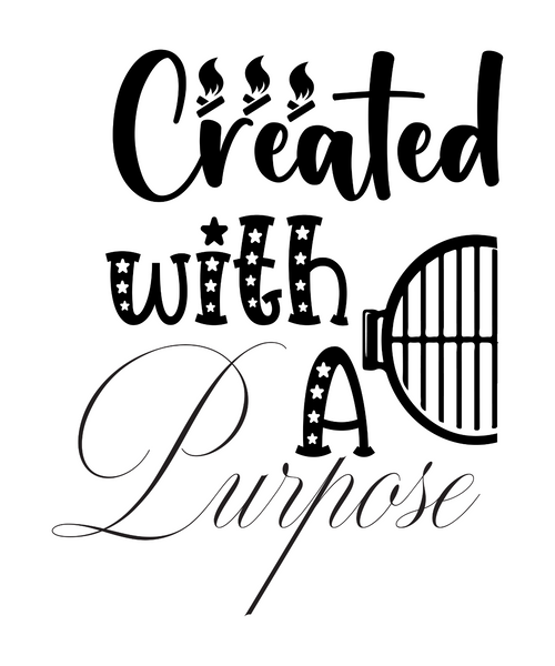 Created with a Purpose2-01 Poster Canvas Movie Film Print A0 A1 A2 A3 A4 A5 A6 A