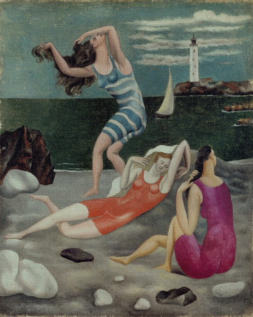 Pablo Picasso - The Bathers 1918 Poster Canvas Movie Film Print A0 A1 A2 A3 A4 A