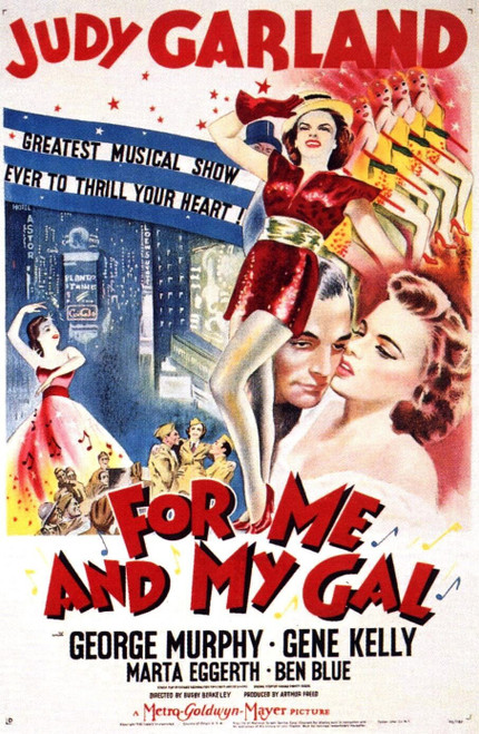 For Me and My Gal (1942)_0 Movie Film Poster Canvas iconic design