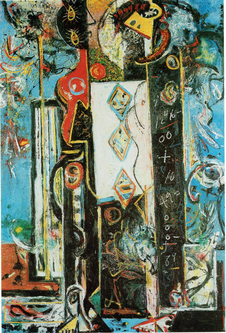 Pollock-1942 Poster Canvas Movie Film Print A0 A1 A2 A3 A4 A5 A6 Art Wall Decora