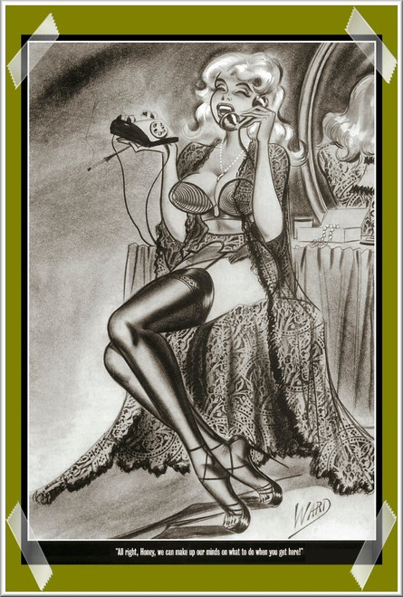 bill-ward-0040 Poster Canvas Print Art Painting Decor Reprint wall A0 A1 A2 A3 A