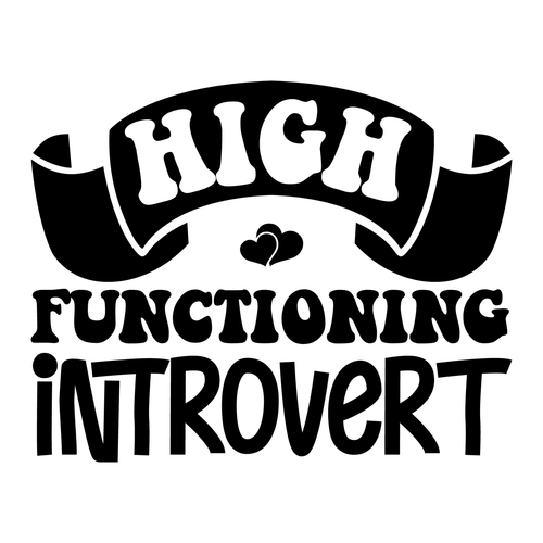 High Functioning Introvert Poster Canvas Movie Film Print A0 A1 A2 A3 A4 A5 A6 A