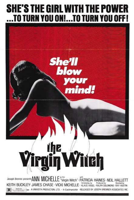 Virgin Witch 01 Poster Canvas Movie Film Print A0 A1 A2 A3 A4 A5 A6 Art Wall Dec