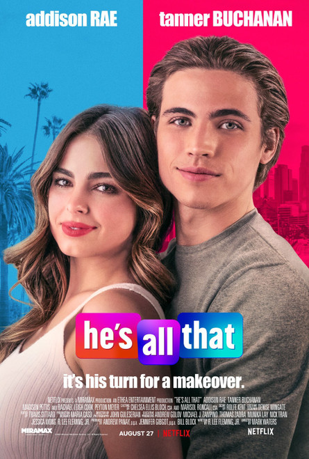 He_s All That (2021)_0 Movie Film Poster Canvas iconic design