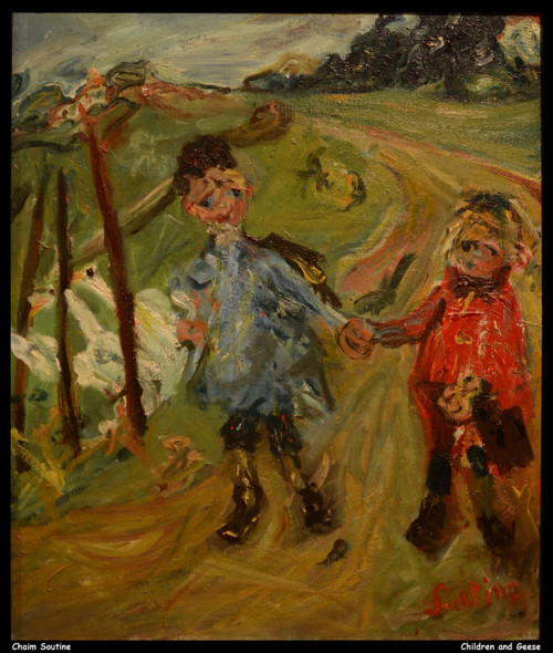 chaim-soutine---children-and-geese--jpb_38926566202_o(1) Poster Canvas Movie Fil