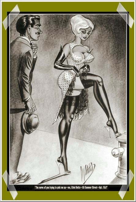 bill-ward-0166 Poster Canvas Movie Film Print A0 A1 A2 A3 A4 A5 A6 Art Wall Deco