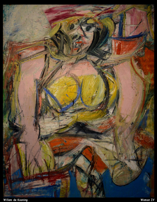 willem-de-kooning---woman-iv--jpb_15509539955_o(1) Poster Canvas Movie Film Prin