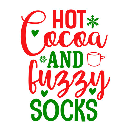Hot Cocoa and Fuzzy Socks-01 Poster Canvas Movie Film Print A0 A1 A2 A3 A4 A5 A6