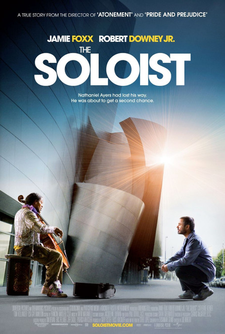 The Soloist (2009)_2 Poster Canvas Movie Film Print A0 A1 A2 A3 A4 A5 A6 Art Wal